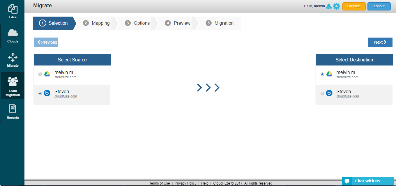 Initiate Box to Google Team Drive Migration Initiate Box to Google Team Drive Migration