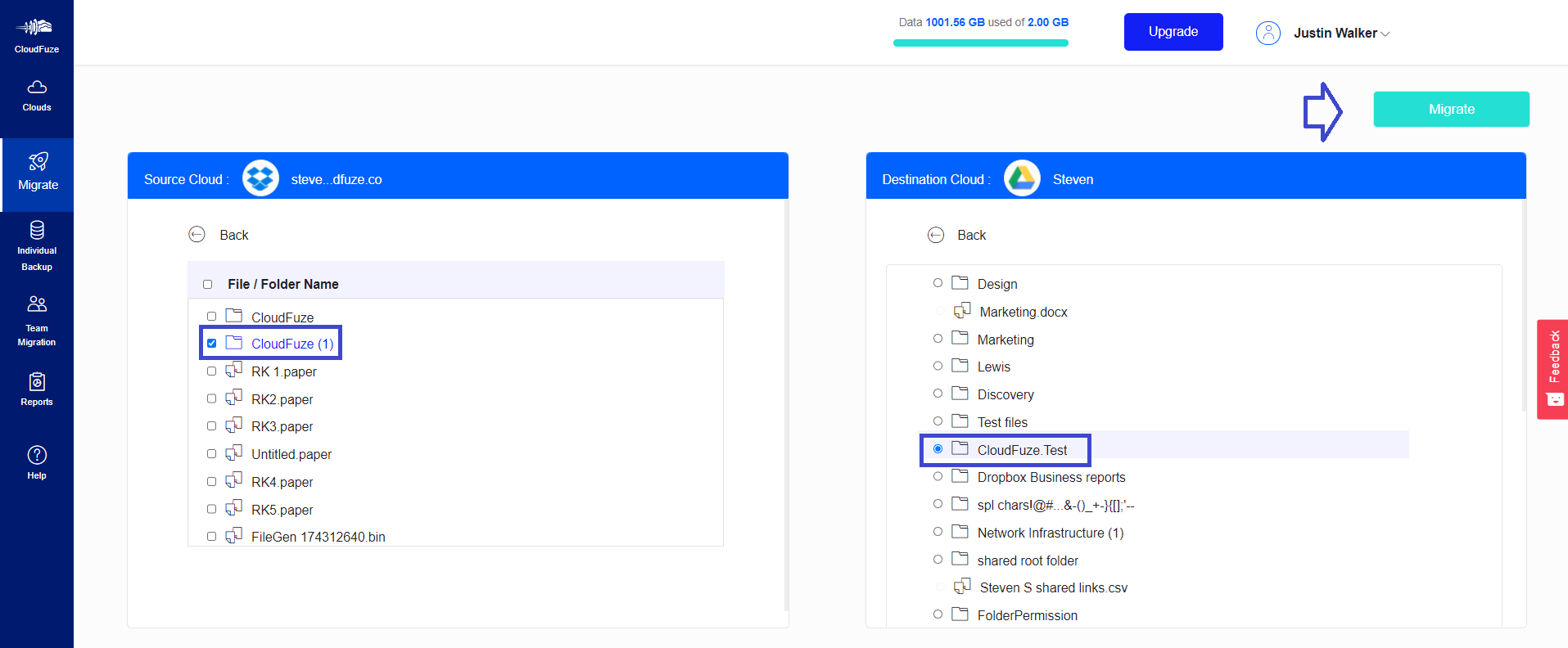 select files 1
