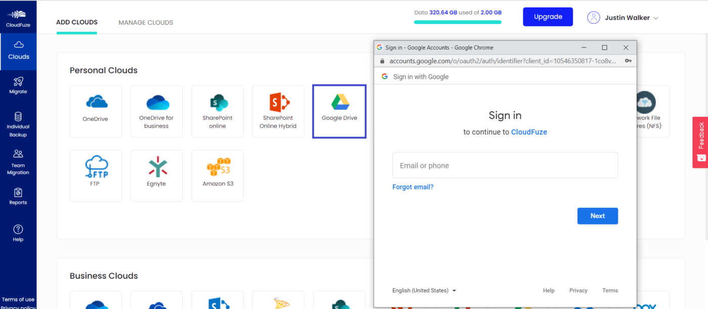 Google credentials 1